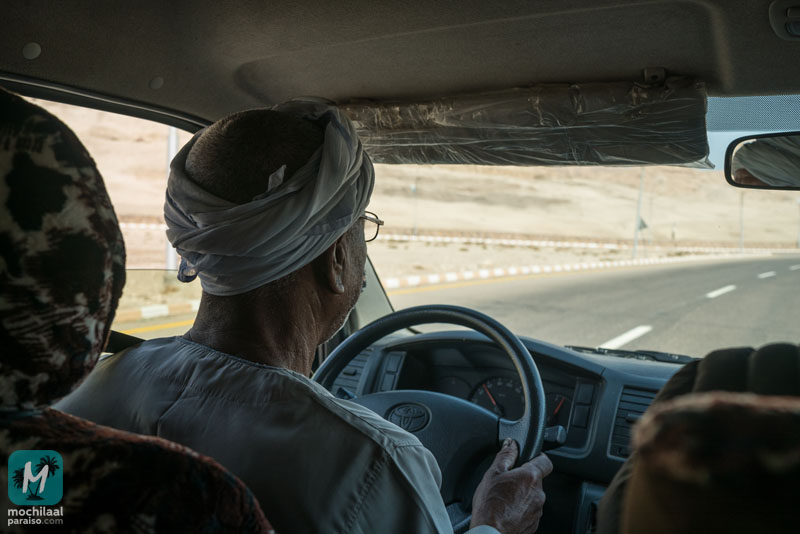 Conductor de tour en Egipto