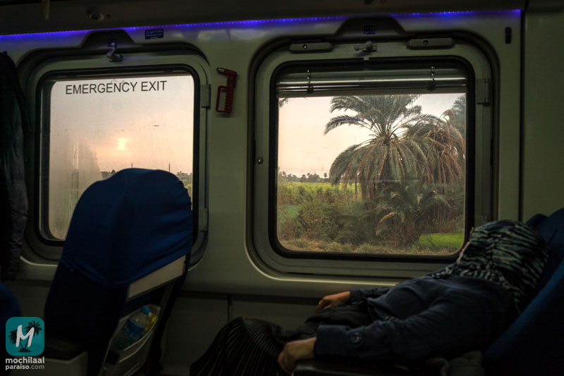 Tren en Egipto