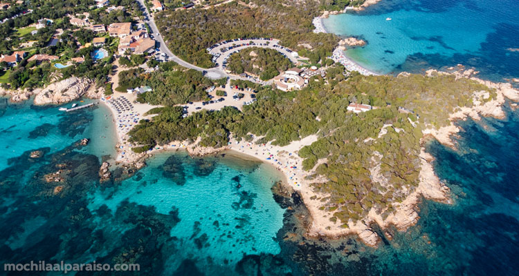 Calas de Capriccioli, Cerdeña