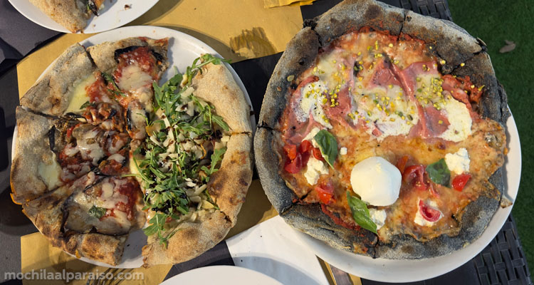 Pizzería La Roccia en Porto Torres