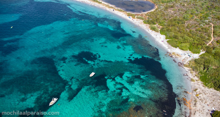 Spiaggia di Salinedda, Cerdeña