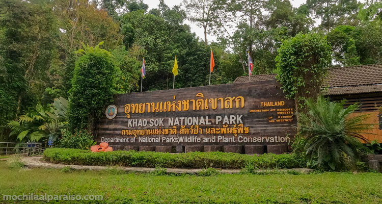 Trekking en el Parque Nacional de Khao Sok