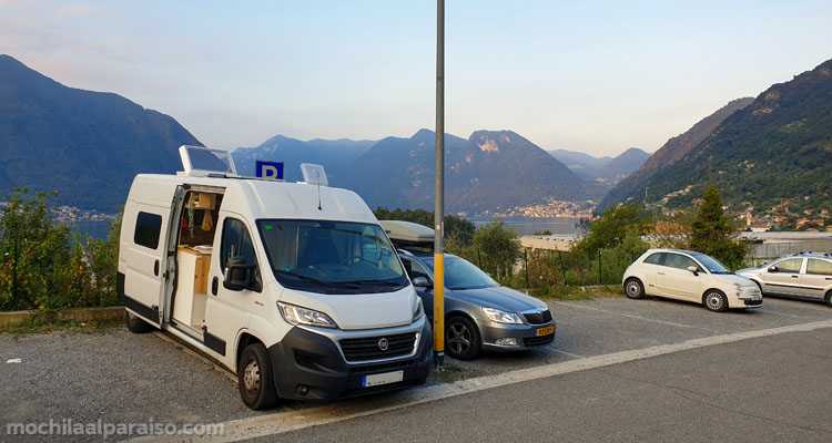 Lago Maggiore y Lago di Como en camper