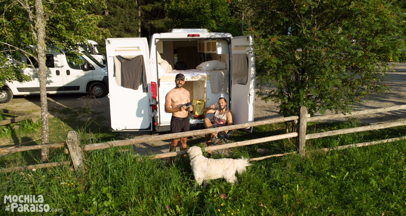 Val di Funes en camper