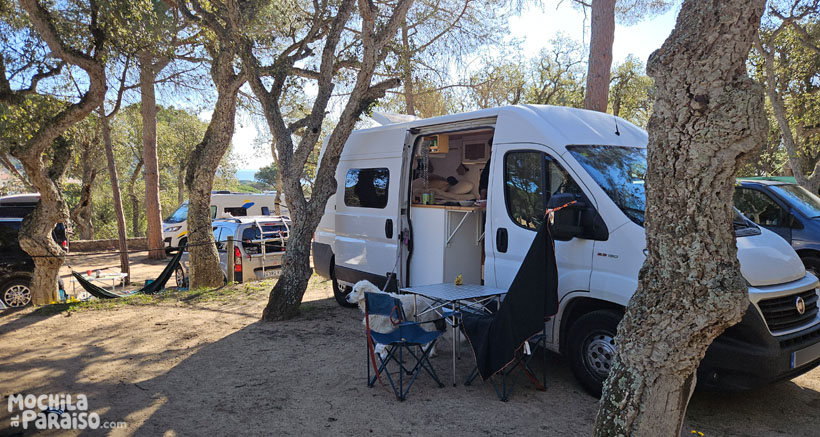 Costa Brava en furgoneta camper