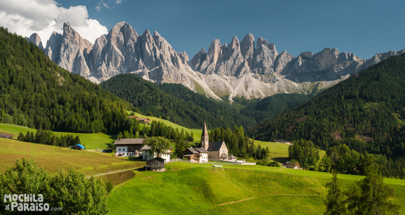 Val di Funes en camper