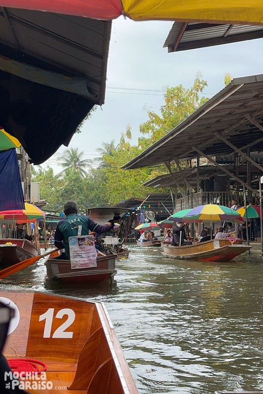 Tour al mercado flotante, mercado del tren y Ayutthaya