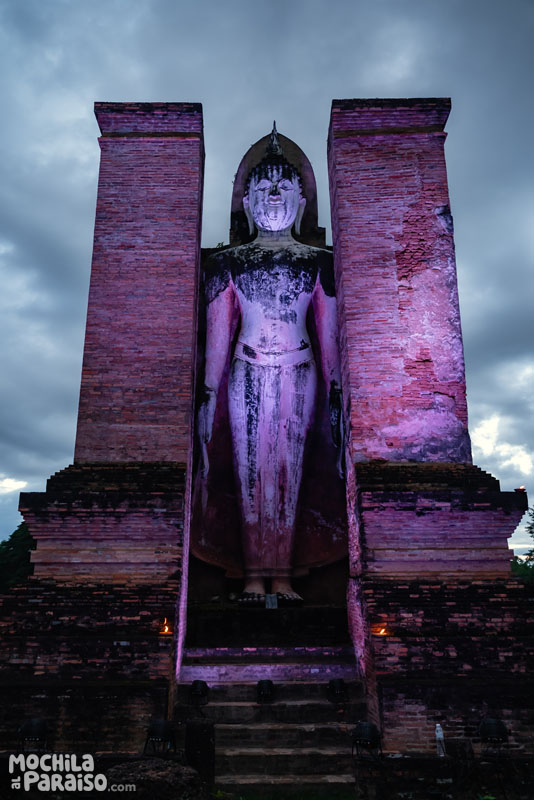 Sukhothai durante el Loy Krathong