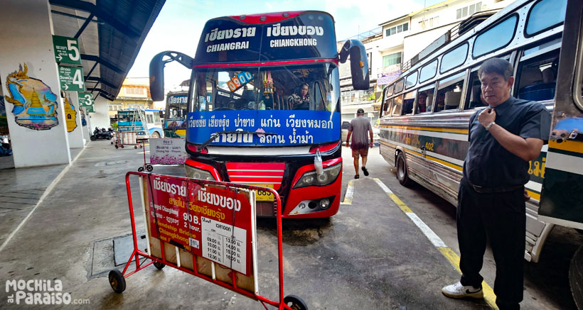 Cruzar de Tailandia a Laos