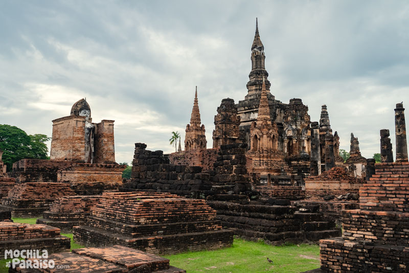Sukhothai durante el Loy Krathong